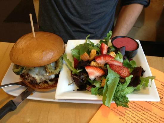 Crave Real Burgers signature dishes Cheesy Jane
Campfire Burger
Love Stinks Burger